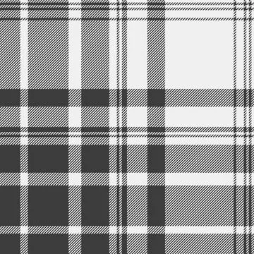 Real fabric vector tartan, empty background seamless plaid. Choose pattern .. Stock Illustration