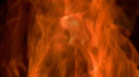 Real fire 04 Stock Footage 10576449