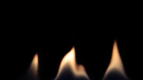 Real Fire Flames Vídeo Stock 119910047