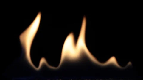 Real Fire Flames Stock Footage 120775557