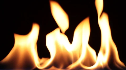 Real Fire Flames Stock Footage 120776509