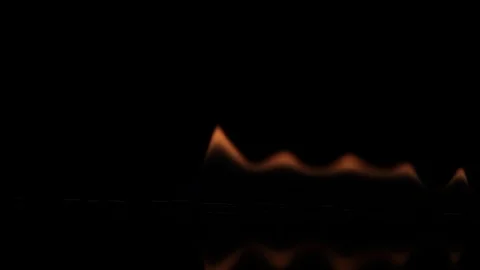 Real Fire Flames Video stock 121393502