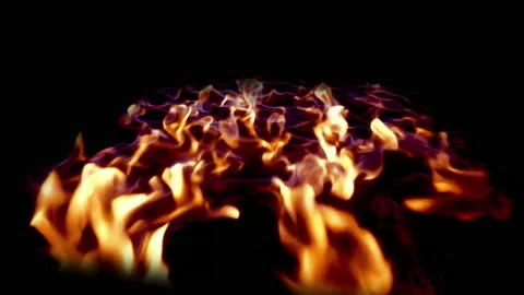 Real fire shooting with high speed camera, Stock Footage 104809514