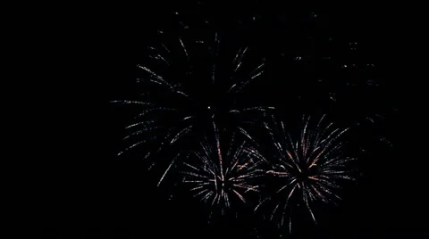 Real Fireworks 9 Stock Footage 11299371