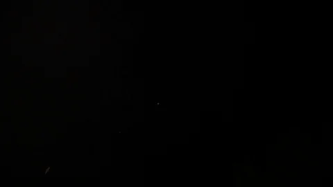 Real Fireworks on Deep Black Background Sky on Fireworks festival show Stock Footage 124066768
