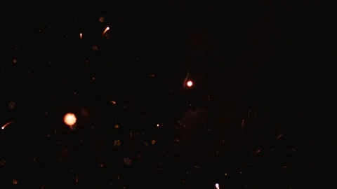 Real fireworks exploding celebration fra... | Stock Video | Pond5