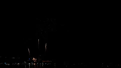 Real fireworks exploding celebration fra... | Stock Video | Pond5