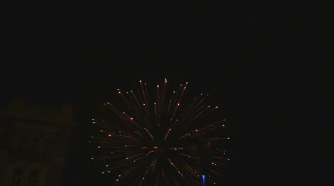 Real fireworks Stock-Footage 5163466