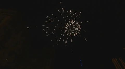 Real fireworks Stock-Footage 5164123
