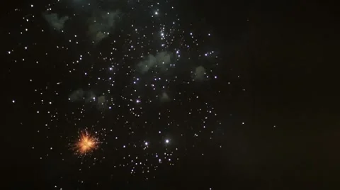 Real Fireworks Stock Footage 7759385