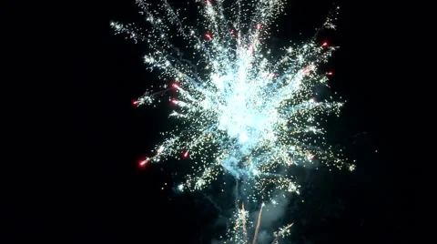 Real fireworks Stock Footage 43038854