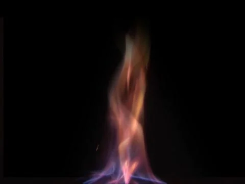 Real Flame 1 Stock Footage 490245