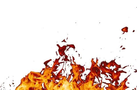 Real flame background. 스톡 사진