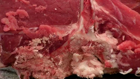 The real Florentine Steak Stock Footage 92497886