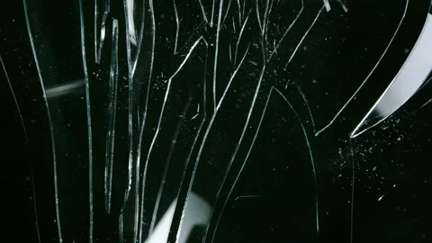Real Glass Break Stock Footage 163645227