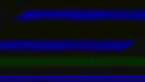 Real glitch data error digital signal interference Stock Footage 128687821