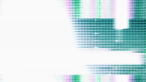 Real Glitch Static Tv Noise Transition Stock Footage 304294017