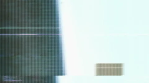Real Glitch Static Tv Noise Transition Stock Footage 304294067