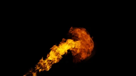 Real Ground Fire Burning with Flames and Smoke – Cinematic Fire Background 스톡 동영상 343550147