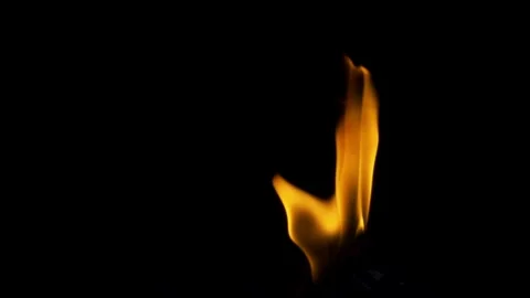 Real Ground Fire Burning with Flames and Smoke – Cinematic Fire Background 스톡 동영상 343554291