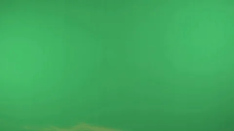 Real Ignited Flame Burning With Smoke For Special Effects on Green Screen Stock Footage 105547244