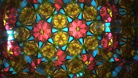 A real kaleidoscope Stock Footage 85987623