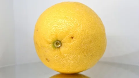 Real lemon close up 2 Stock Footage 104836577