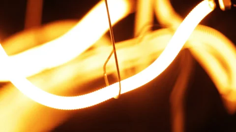 Real light bulb flickering Stock Footage 34637141