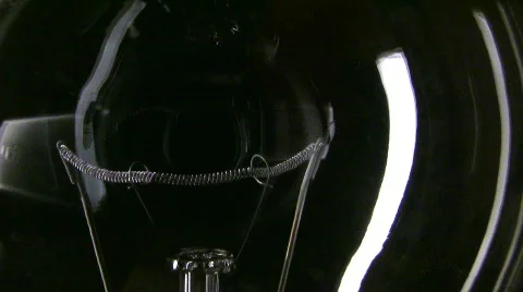 Real light bulb turning on Stock-Footage 344111
