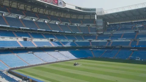 Real Madrid Stadium Stock Footage 108552250