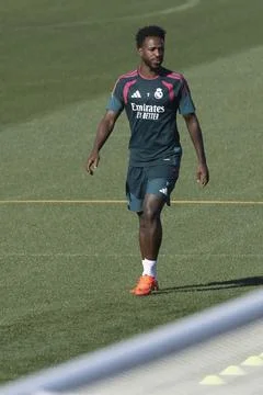 Real Madrid training session ahead of La Liga match, Spain - 14 Sep 2026 Stock Photos