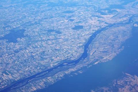 Real map Stock Photos