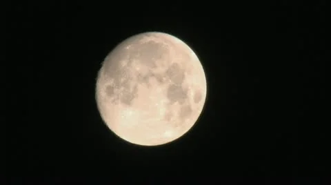 The Real Moon Video stock 11292576