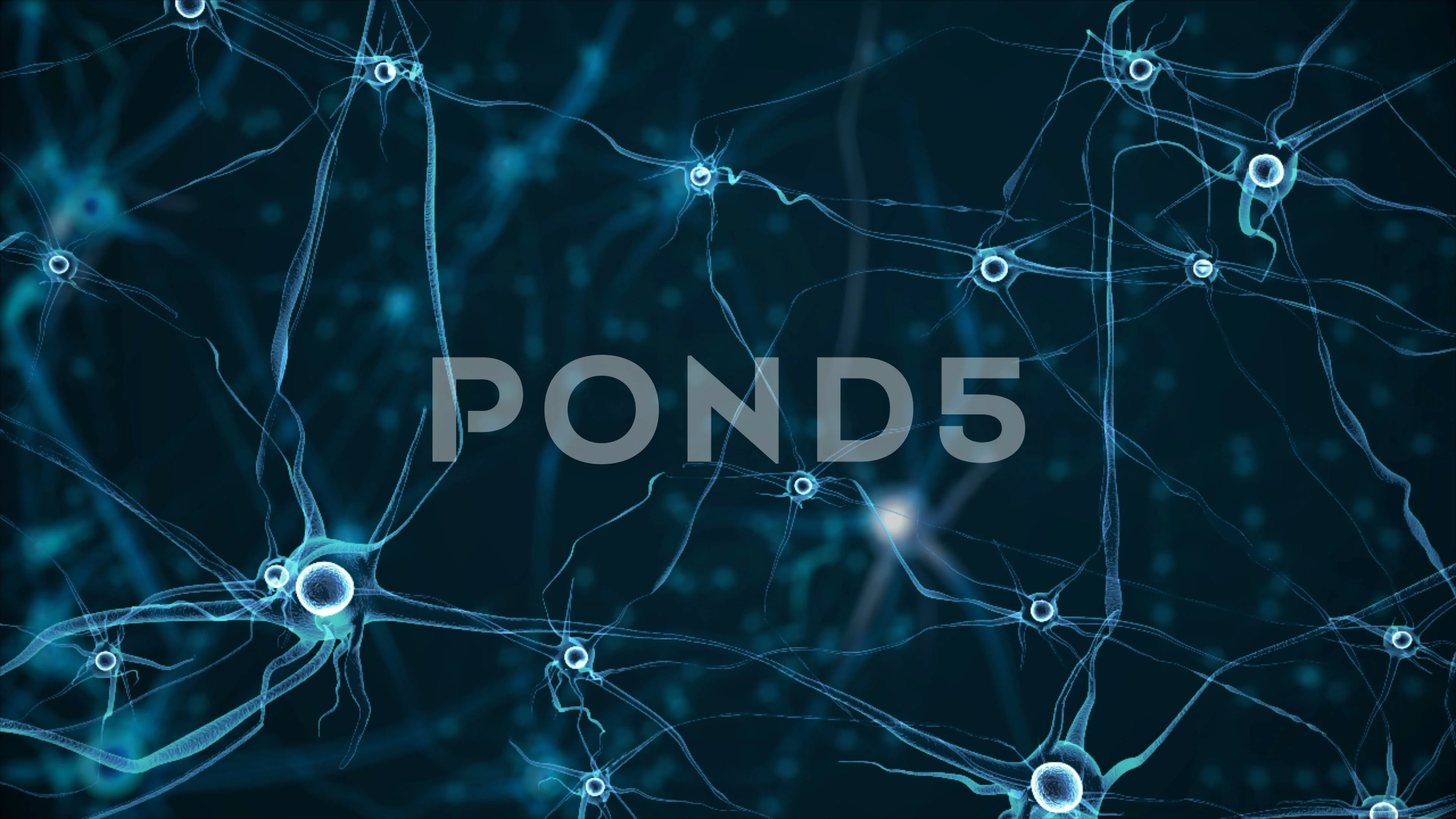 Synapse With Neurons In The Background Stock Photo - Download