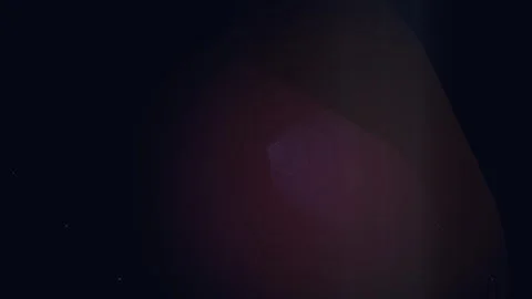 Real organic light leaks with soft purple and pink flares on black background Stock Footage 345863345