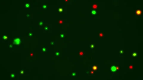 Real particles spinning Stock Footage 32906099