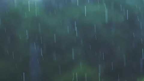 Real Rain Background Stock Footage
