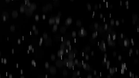 Real rain natural drops falling or snow 4K alpha channel footage. Heavy rainfall Stock Footage 144760605