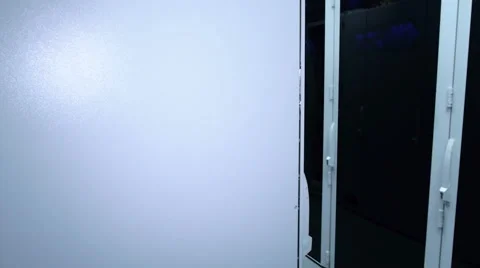 Real Render Farm and Database Server Slidein Right Stock Footage 59791155