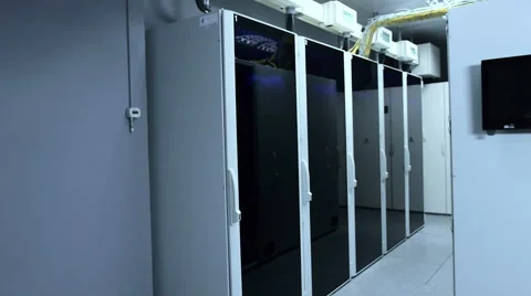 Real Render Farm and Database Server Stock Footage 59791179