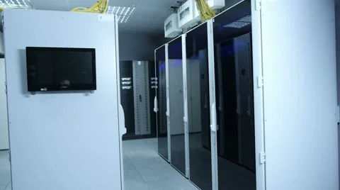 Real Render Farm and Database Server Stock Footage 59791198