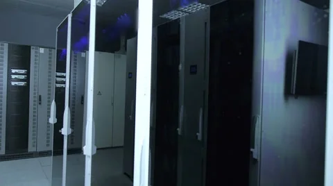 Real Render Farm and Database Server Video stock 59830175