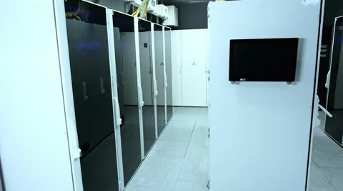 Real Render Farm and Database Server Video stock 59830660