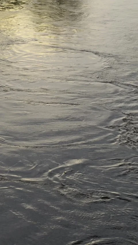 Real River Current Texture Background for Reels Stories and Text Overlays Stock Footage 336219189