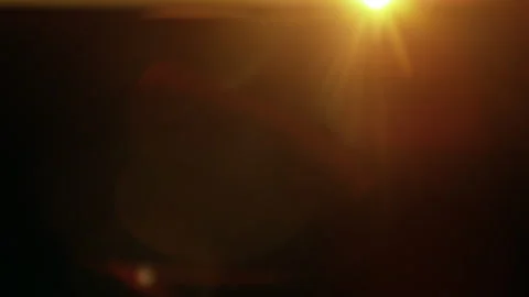 Real Shooted Anamorphic Lens Flare on Black Background in Super Slow Motion. Stock Footage 341834243
