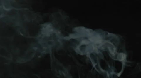 Real Silky Smoke on White Background Stock Footage 68034158