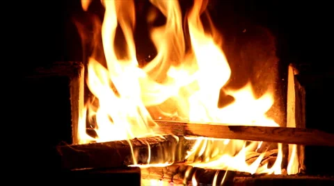 Real Slow Fire 3 Full HD Stock Footage 1043095