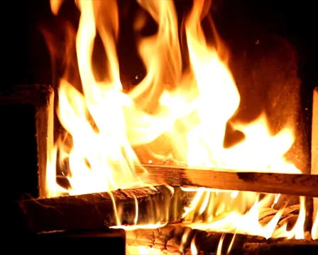 Real Slow Fire 3 PAL Stock Footage 1043024