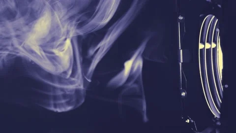 Real Smoke Effect and Spot Light 動画素材 202172038
