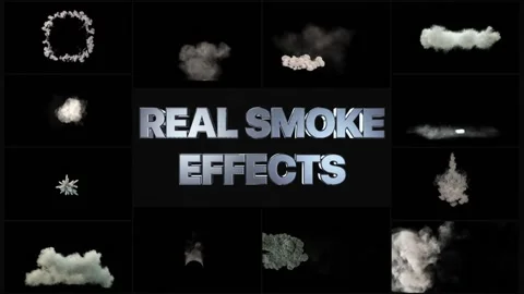Real Smoke Effects for After Effects Stock After Effects